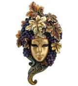Benátská maska - vinné hrozny